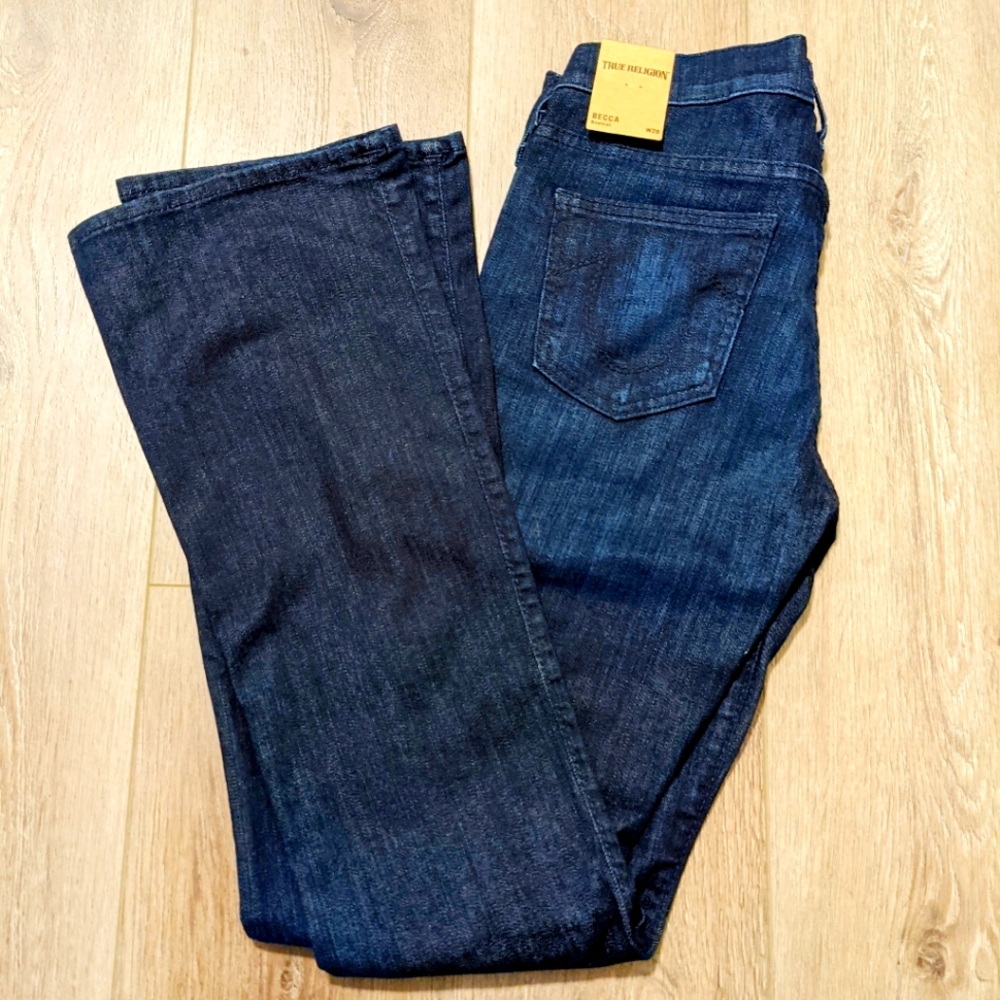 NWT True Religion Becca Bootcut Jeans